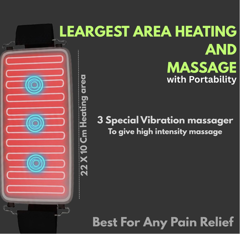 Rahato largest heating and massage area with portability