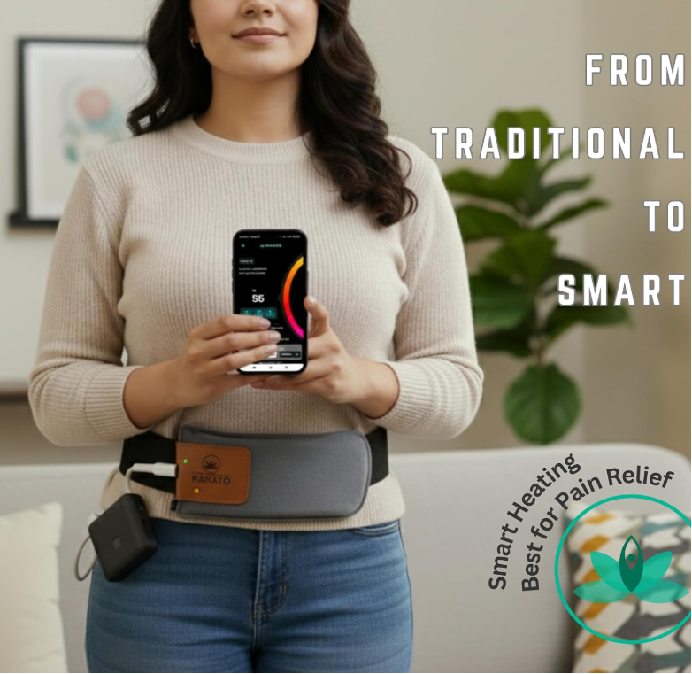 Rahato smart heating belt with mobile app control